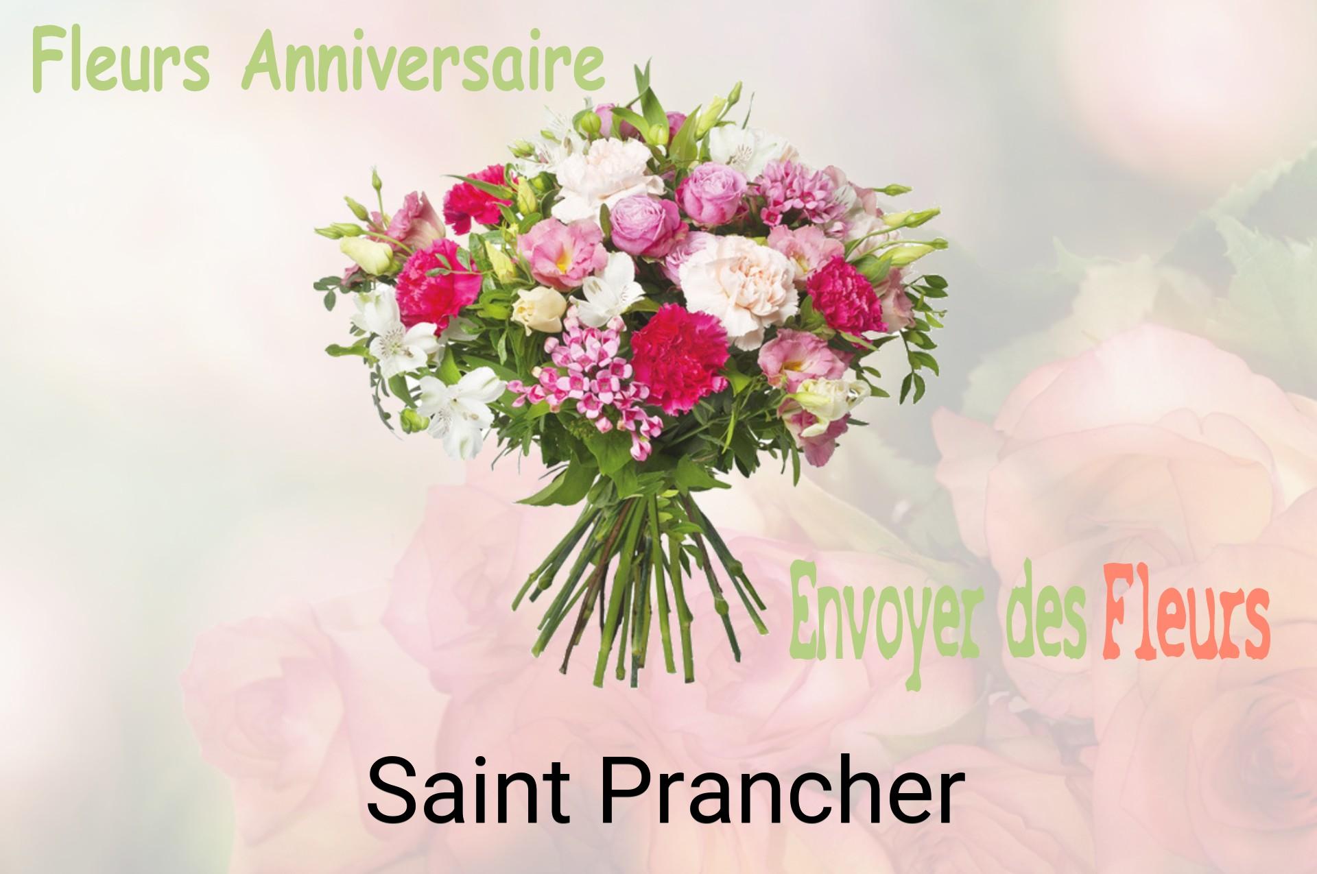 Bouquet de fleurs d’anniversaire livré à Saint-Prancher